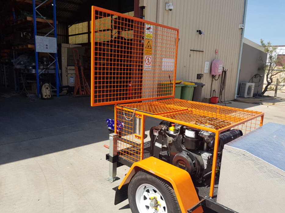Trailer Mounted Winches Excess Power Equipment